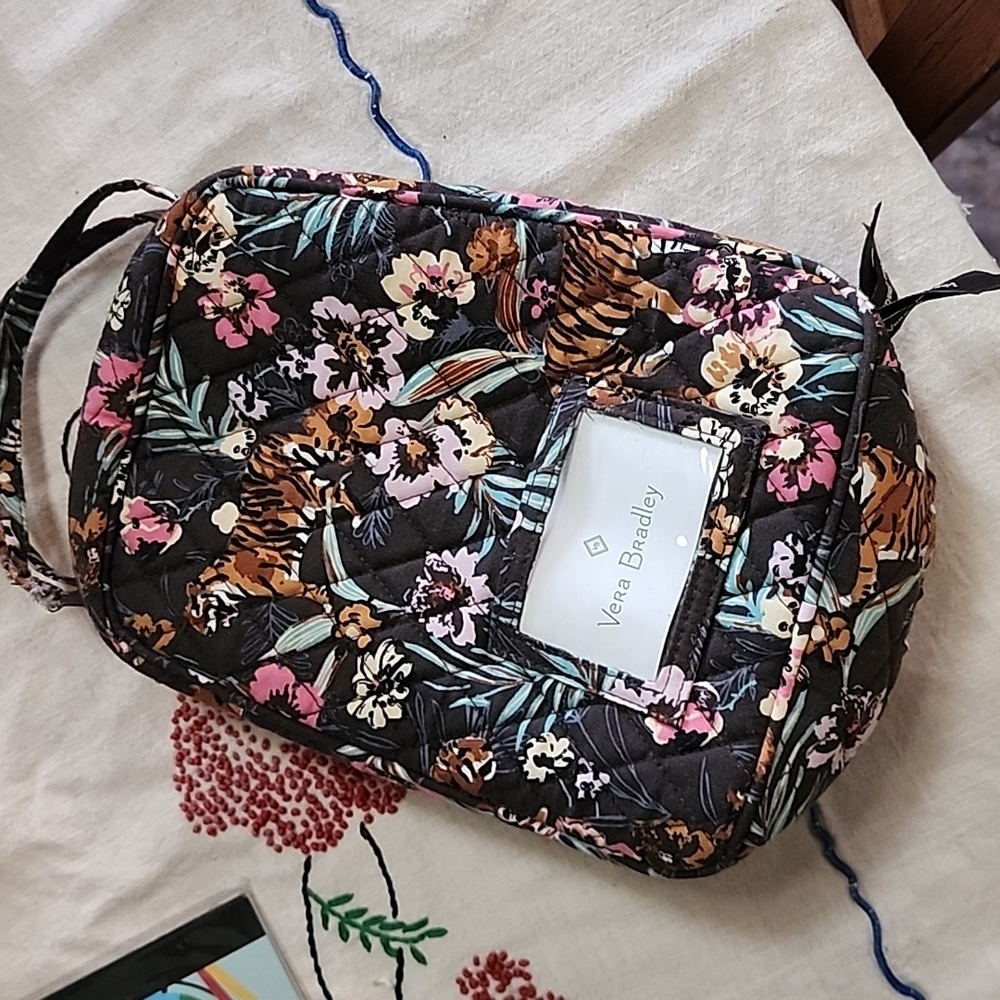 Vera Bradley Black Lunchbox